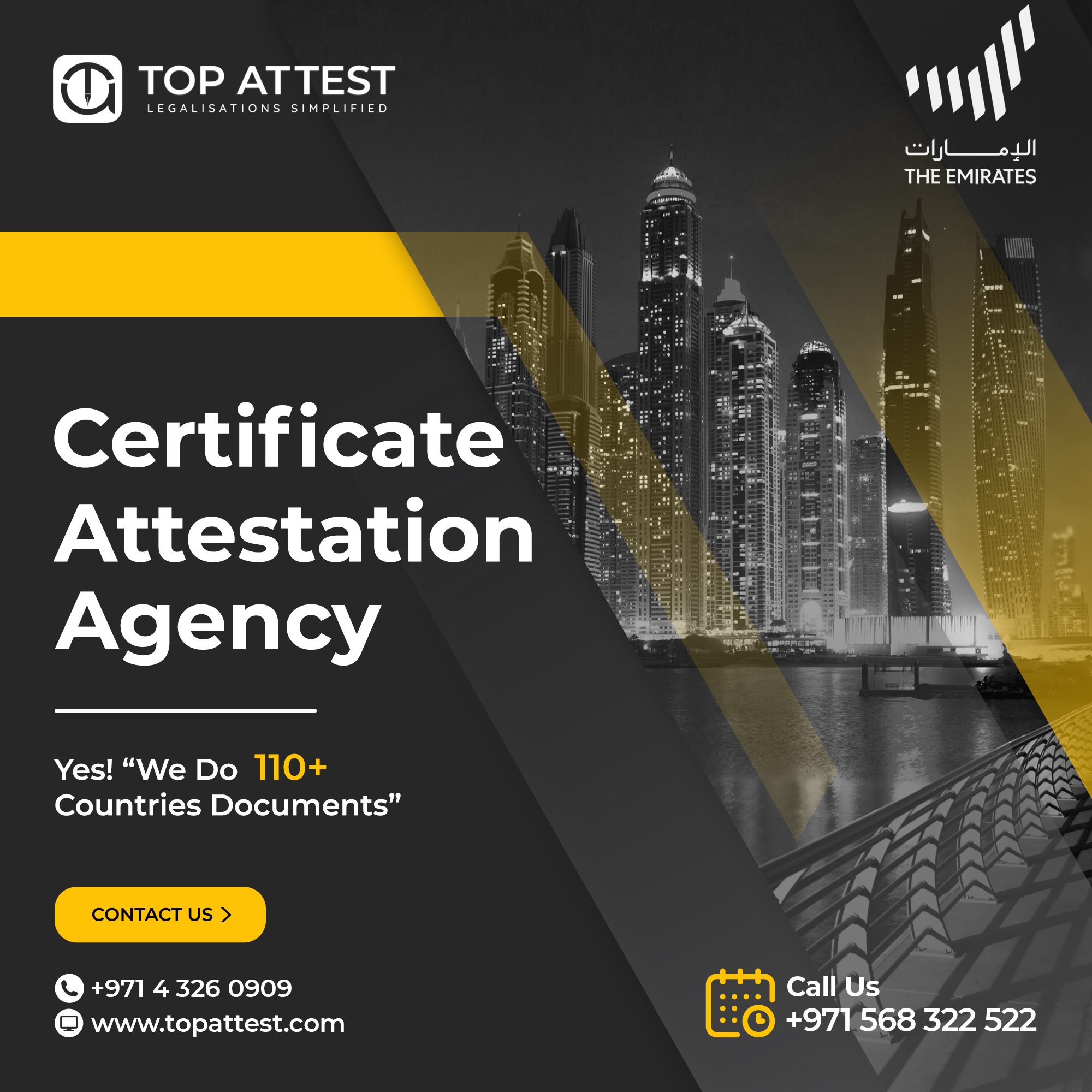 What are the different attestation services in Dubai?