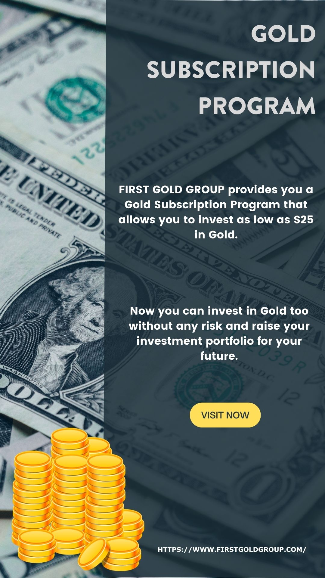 Gold Subscription Program - Investing in Gold