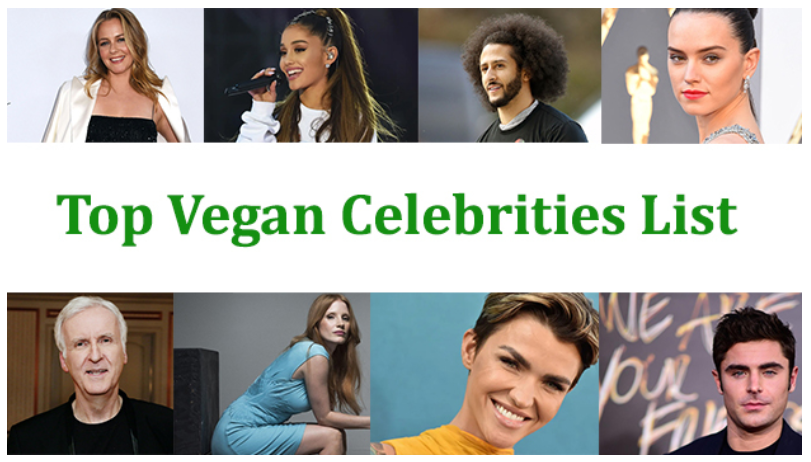 Top Vegan Celebrities List