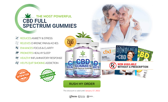 What clinical benefits exist in Next Plant CBD Gummies?