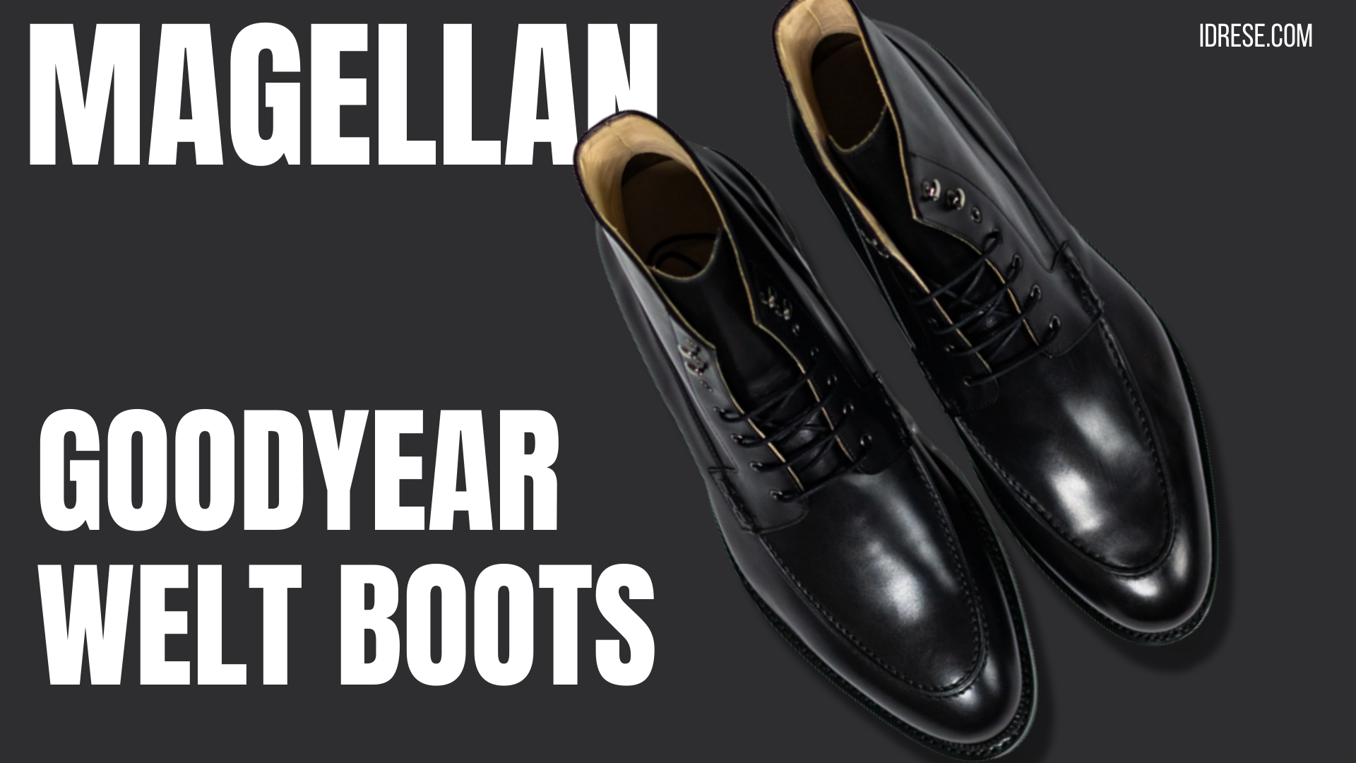 Shop Custom Made Magellan Goodyear Welt Boots at Idrese.