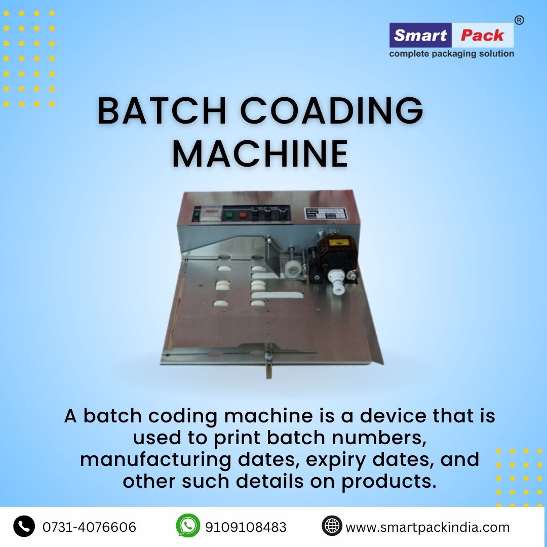 Batch coding machine