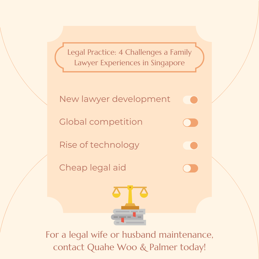 Legal Practice: 4 Challenges a Family Lawyer Experiences in Singapore