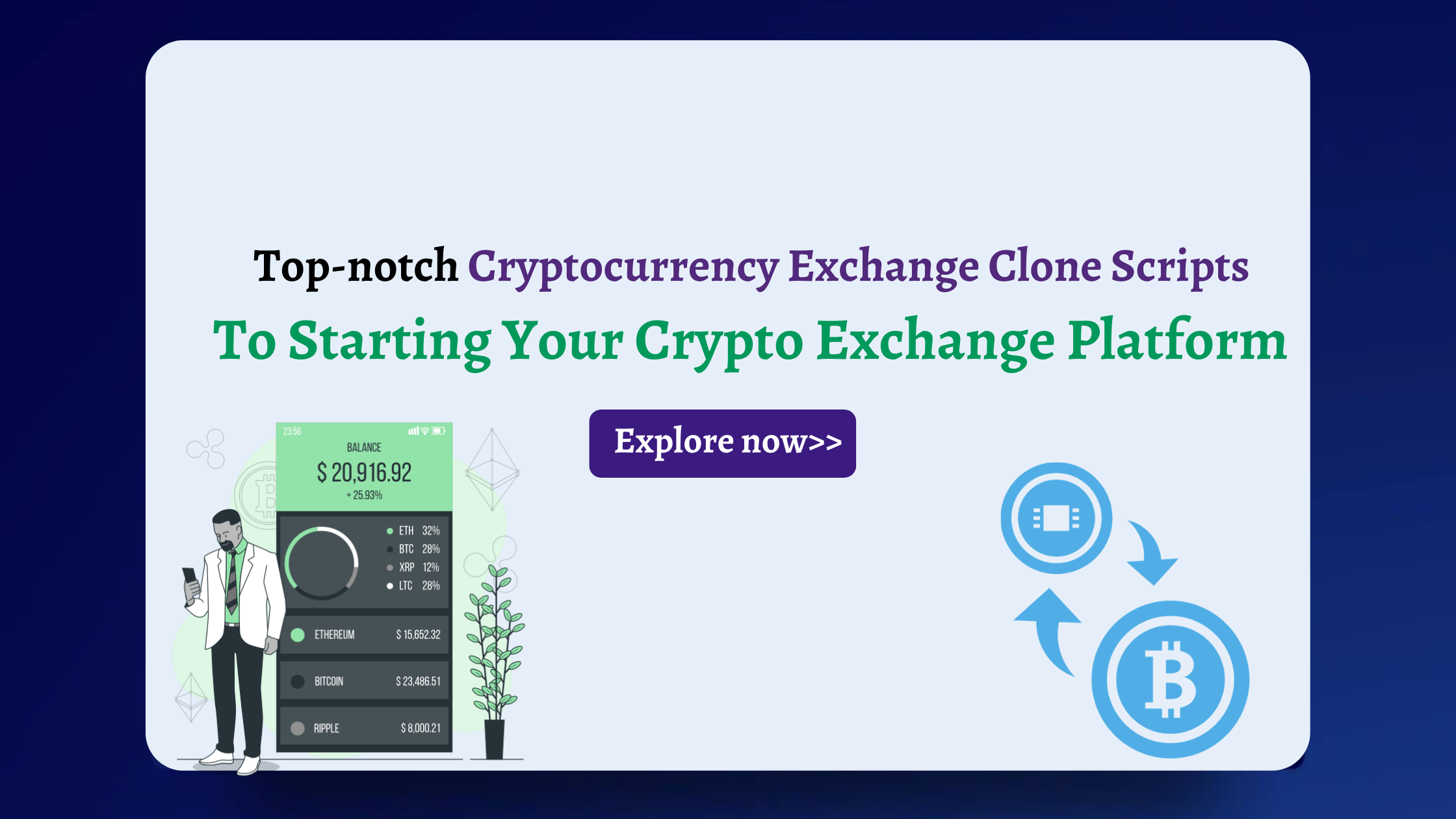 Top-notch Cryptocurrency Exchange Clone Scripts to Starting Your Crypto Exchange Platform