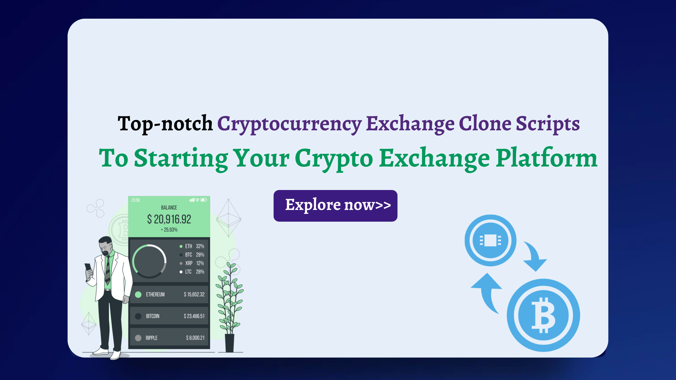 Top-notch Cryptocurrency Exchange Clone Scripts to Starting Your Crypto Exchange Platform 