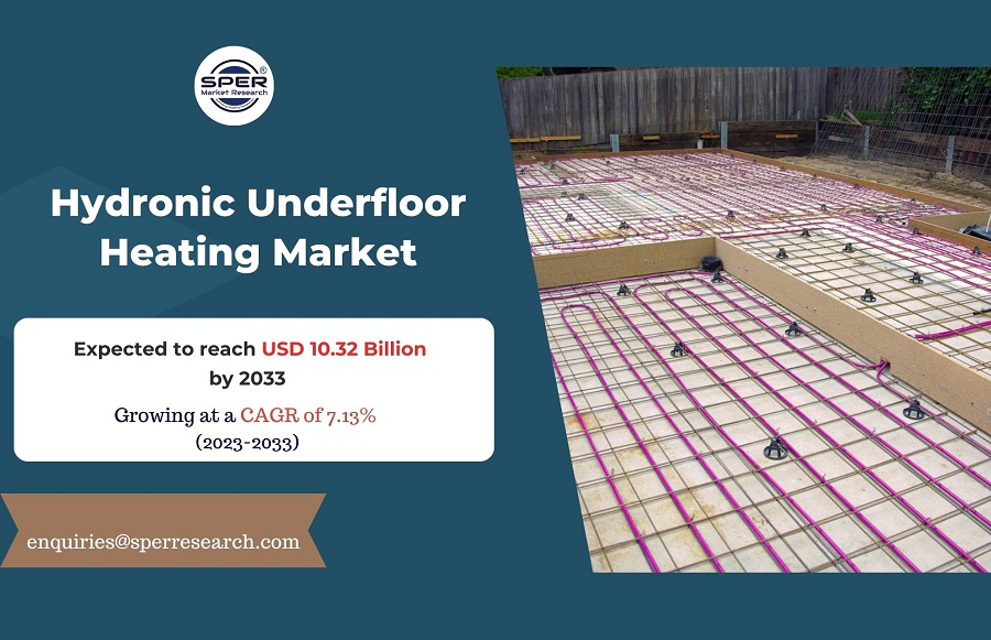 Hydronic Underfloor Heating Market Growth and Share, Emerging Trends, CAGR Status, Demand, Challenges, Business Opportunities and Forecast Analysis 2033: SPER Market Research