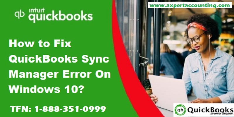 How to fix the QuickBooks sync manager error? 