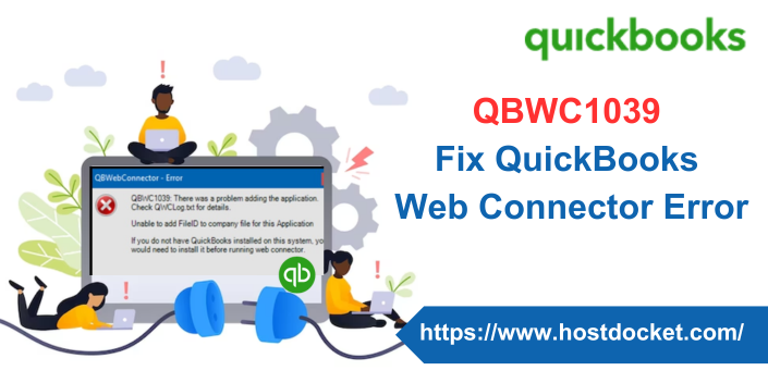 How to fix QuickBooks web connector error QBWC1039? 