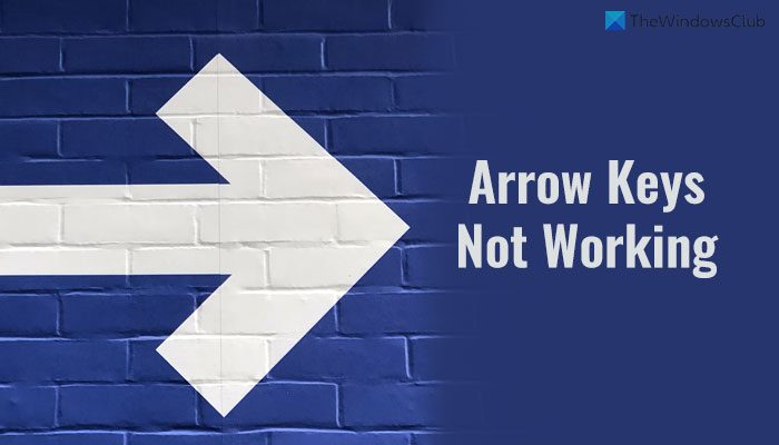 How to fix arrow keys is not working in teams