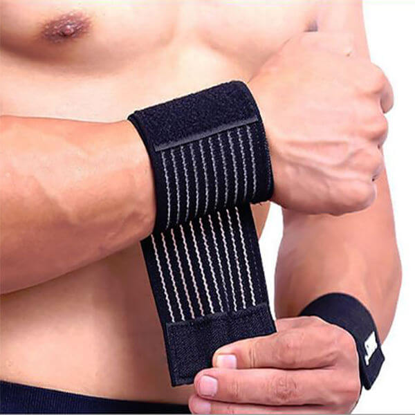 Protective Wrist-Wrist Wrap with Elastic