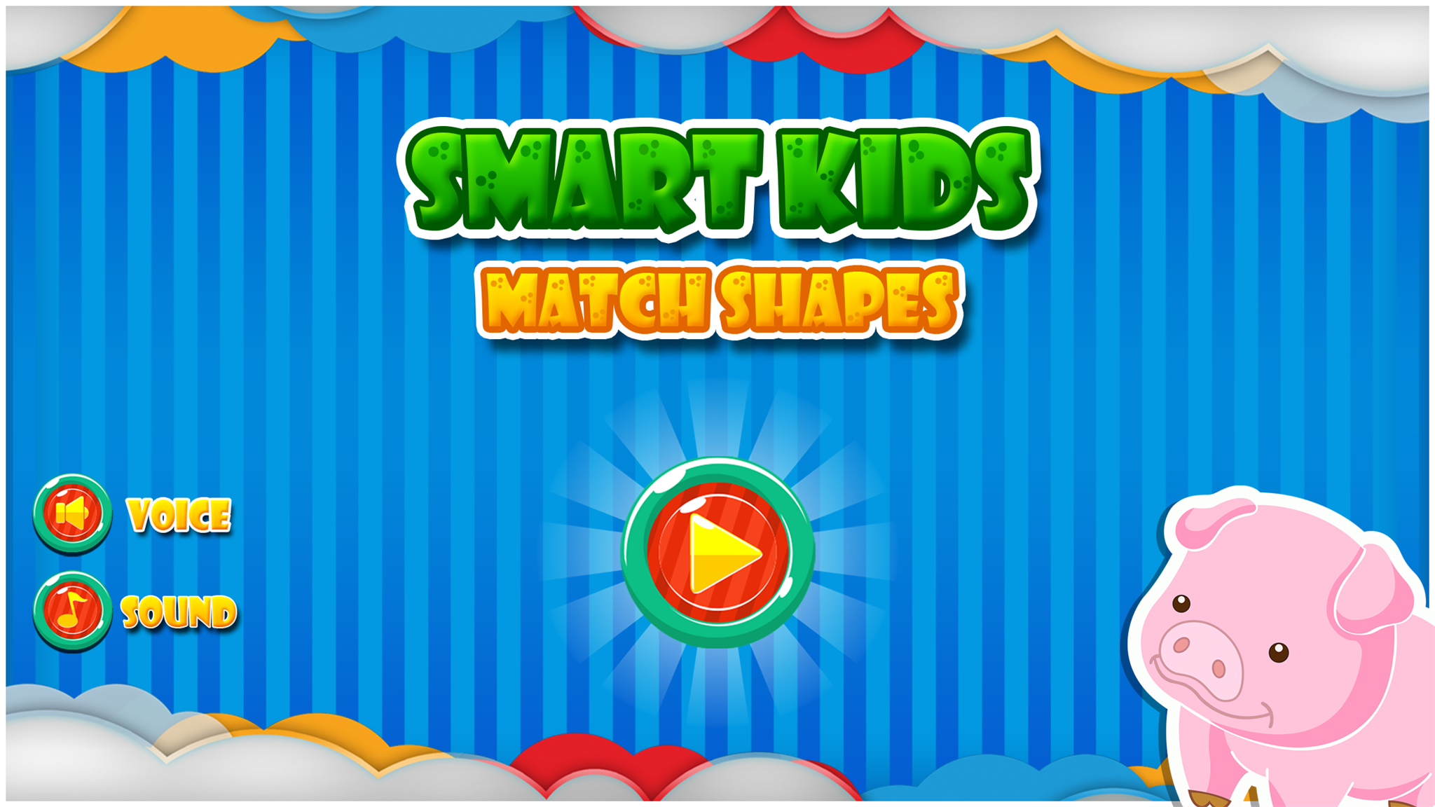 Smart Kids - Match Shapes Game For - Play kids Educational