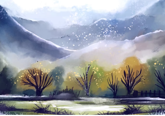Using Watercolors on a Regular Canvas