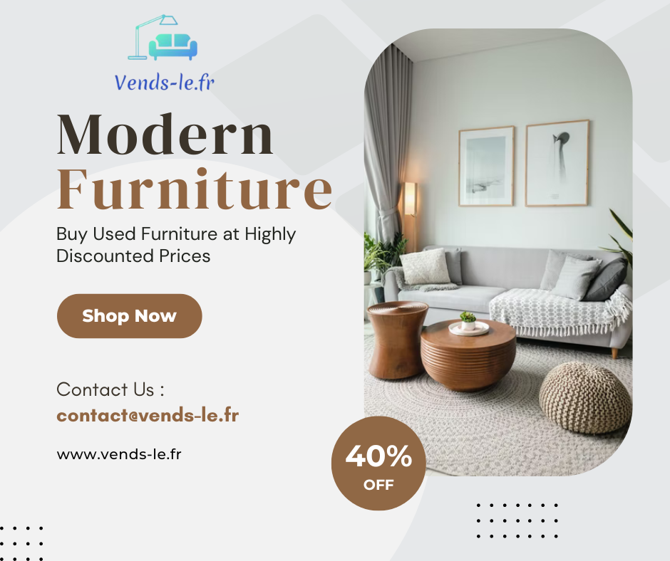 Vends-le.fr - Buy Used Furniture at Highly Discounted Prices