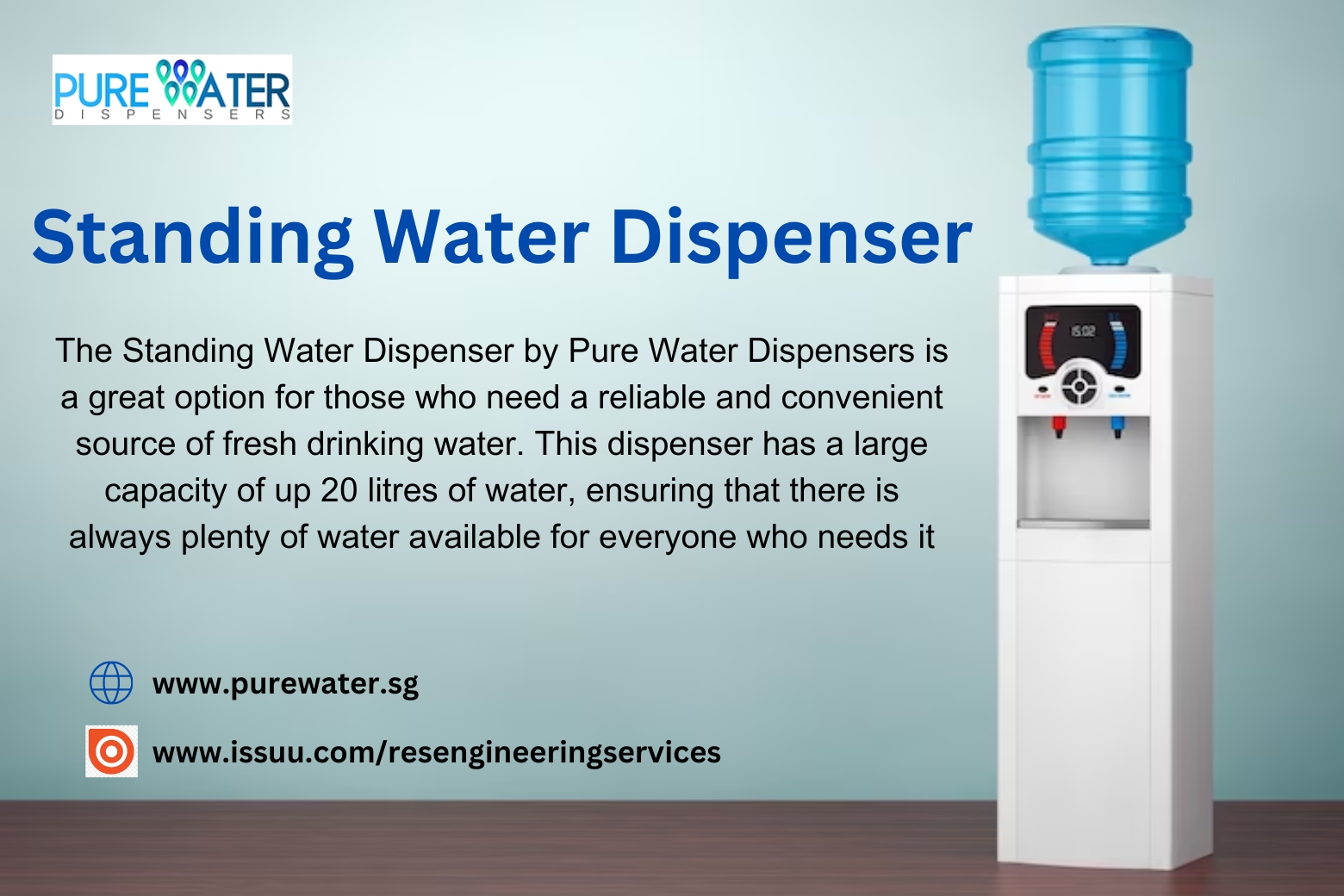 Standing Water Dispenser