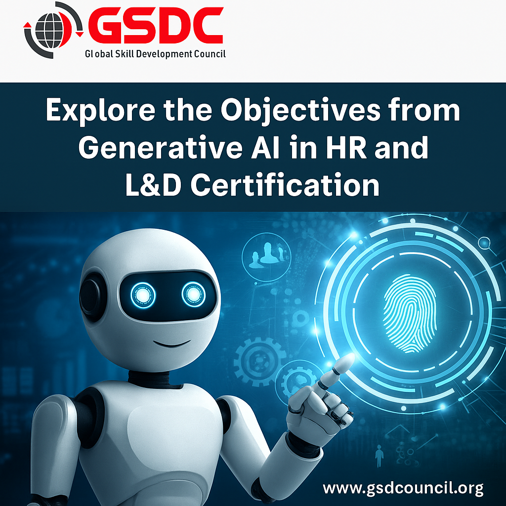 Explore the Objectives from Generative AI in HR and L&D Certification