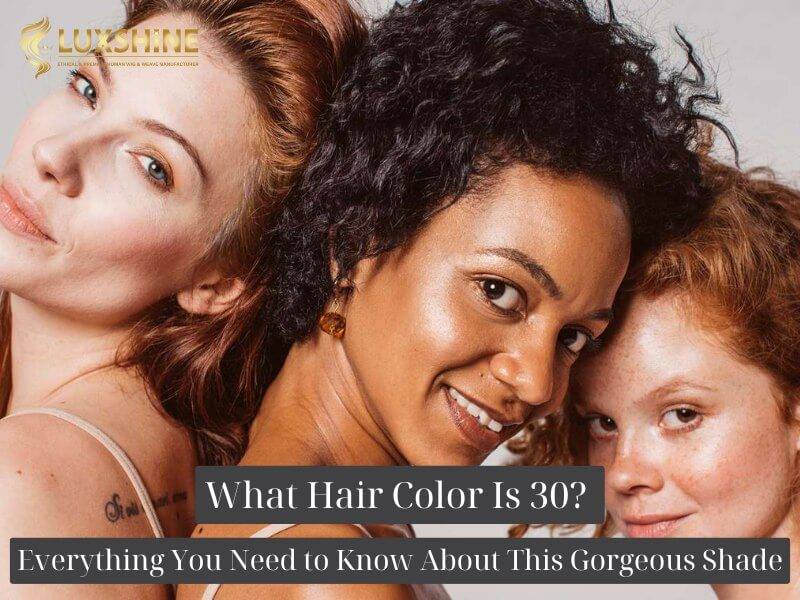 Demystifying What Hair Color Is 30: Auburn Hair Extension Excellence
