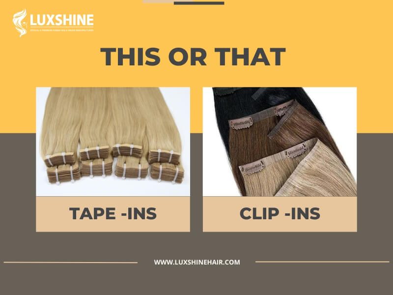 Tape In vs Clip In Hair Extensions: Investment Worth Analysis