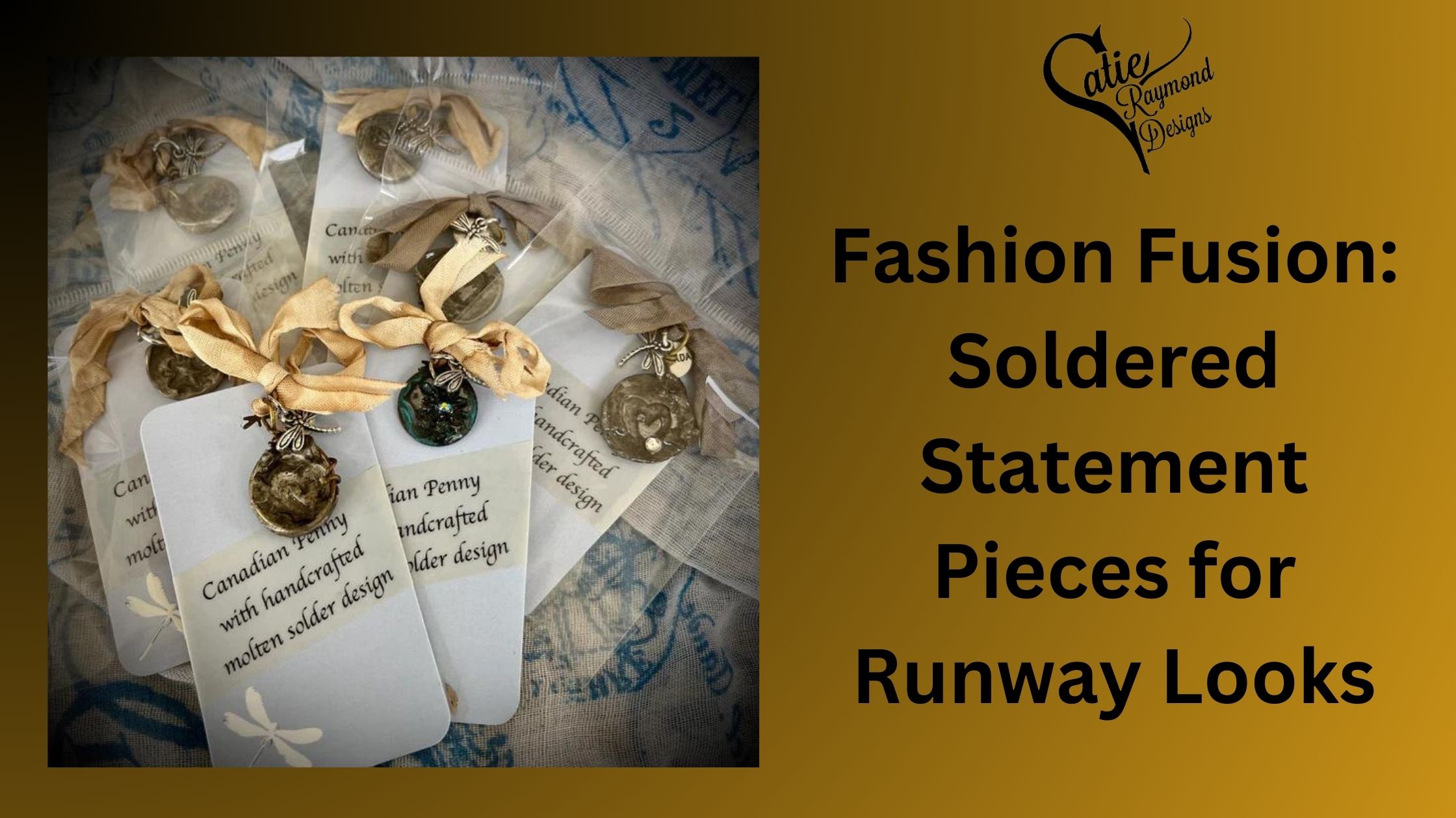 Fashion Fusion: Soldered Statement Pieces for Runway Looks