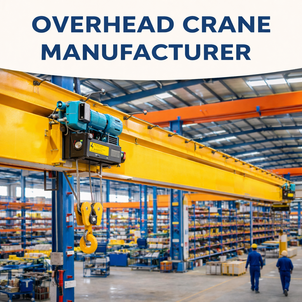Choosing the Right Overhead Crane Manufacturer for Your Industrial Needs