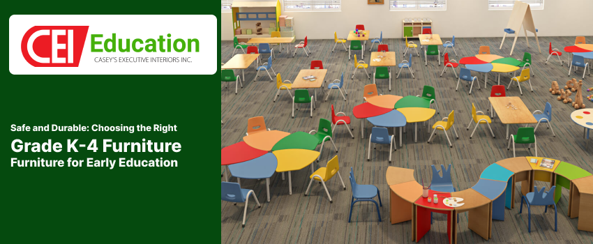 Safe and Durable: Choosing the Right Grade K-4 Furniture for Early Education