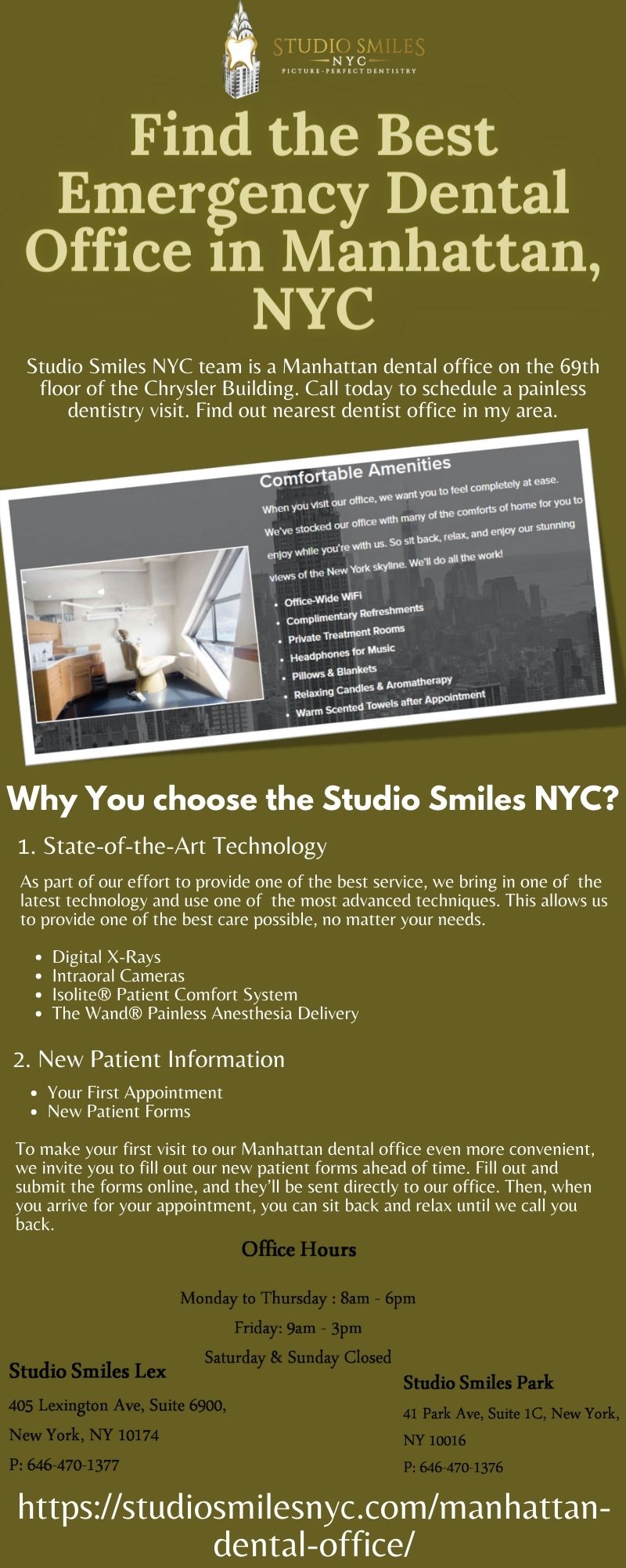 Find the Best Emergency Dental Office in Manhattan, NYC