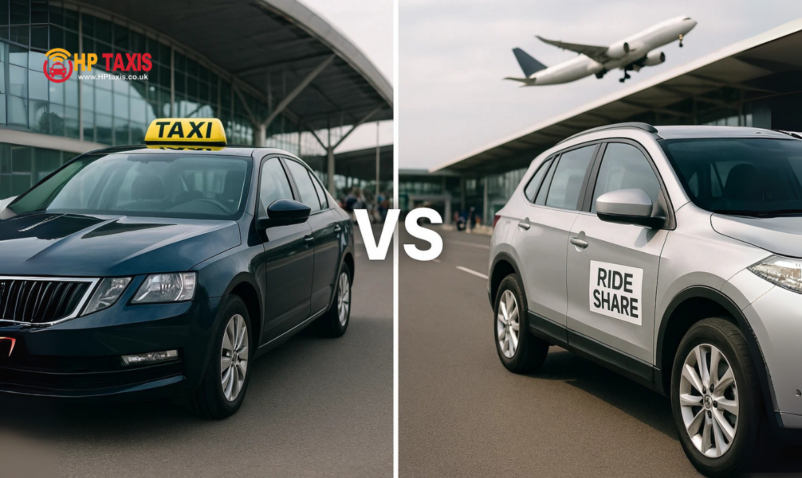 Haywards Heath Cabs vs. Ride-Sharing Apps: Which One best for Airport Runs?