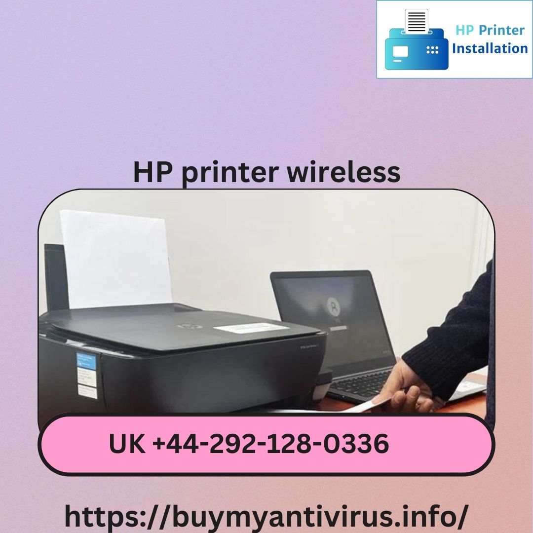 Hp printer not wireless +44-292-128-0336