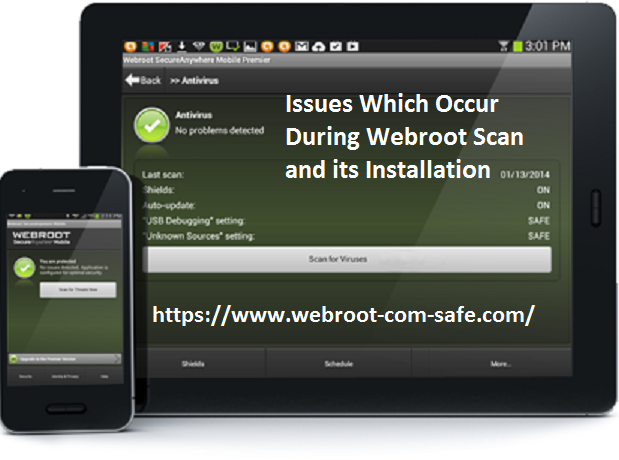 How Can I Fix Issues Which Webroot Scan And Its Installation? - www.webroot.com/safe