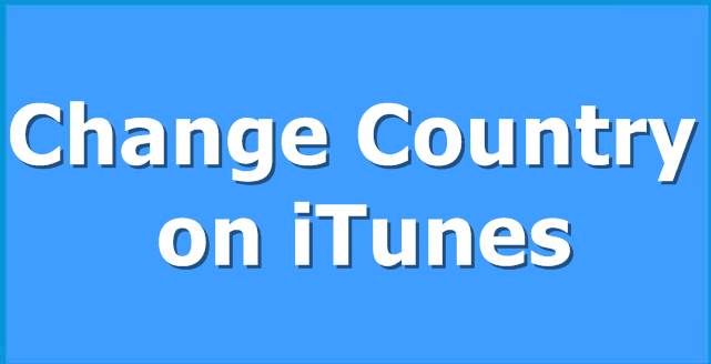 How to Change Countries in iTunes or the App Store