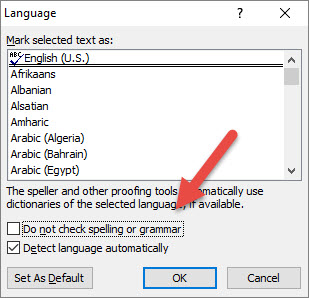 Fix: Microsoft Word Spell Check Is Not Working