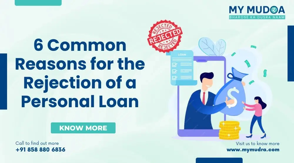 Reasons for Personal Loan Rejection