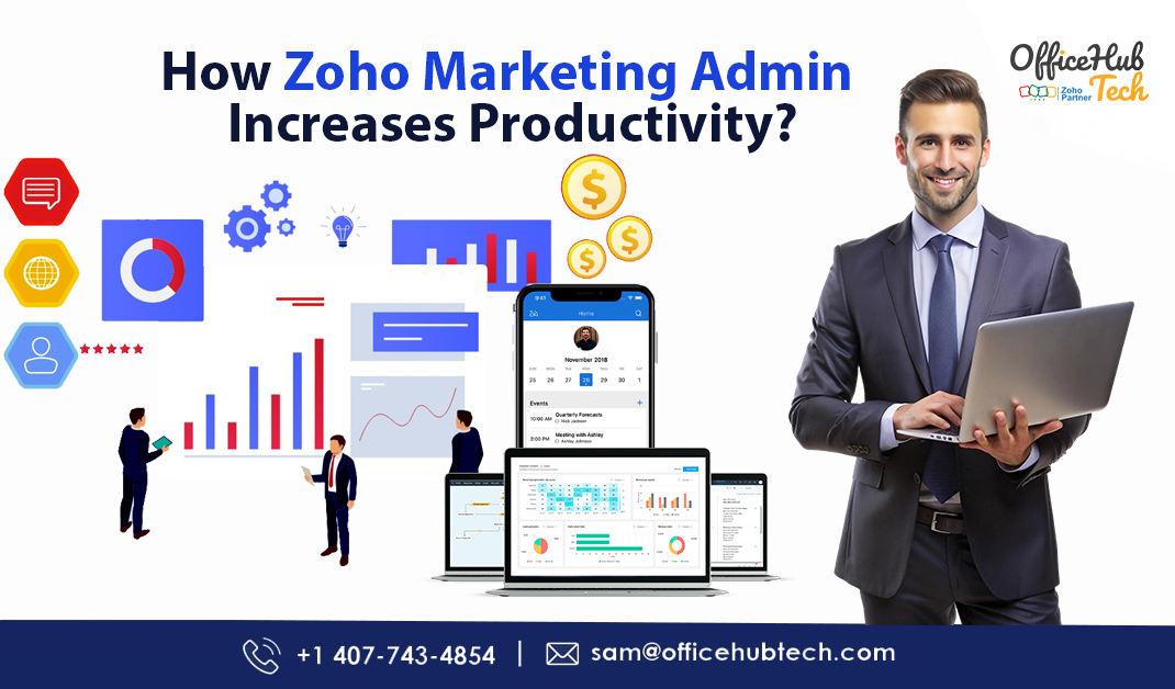 How Zoho Marketing Admin Increases Productivity?