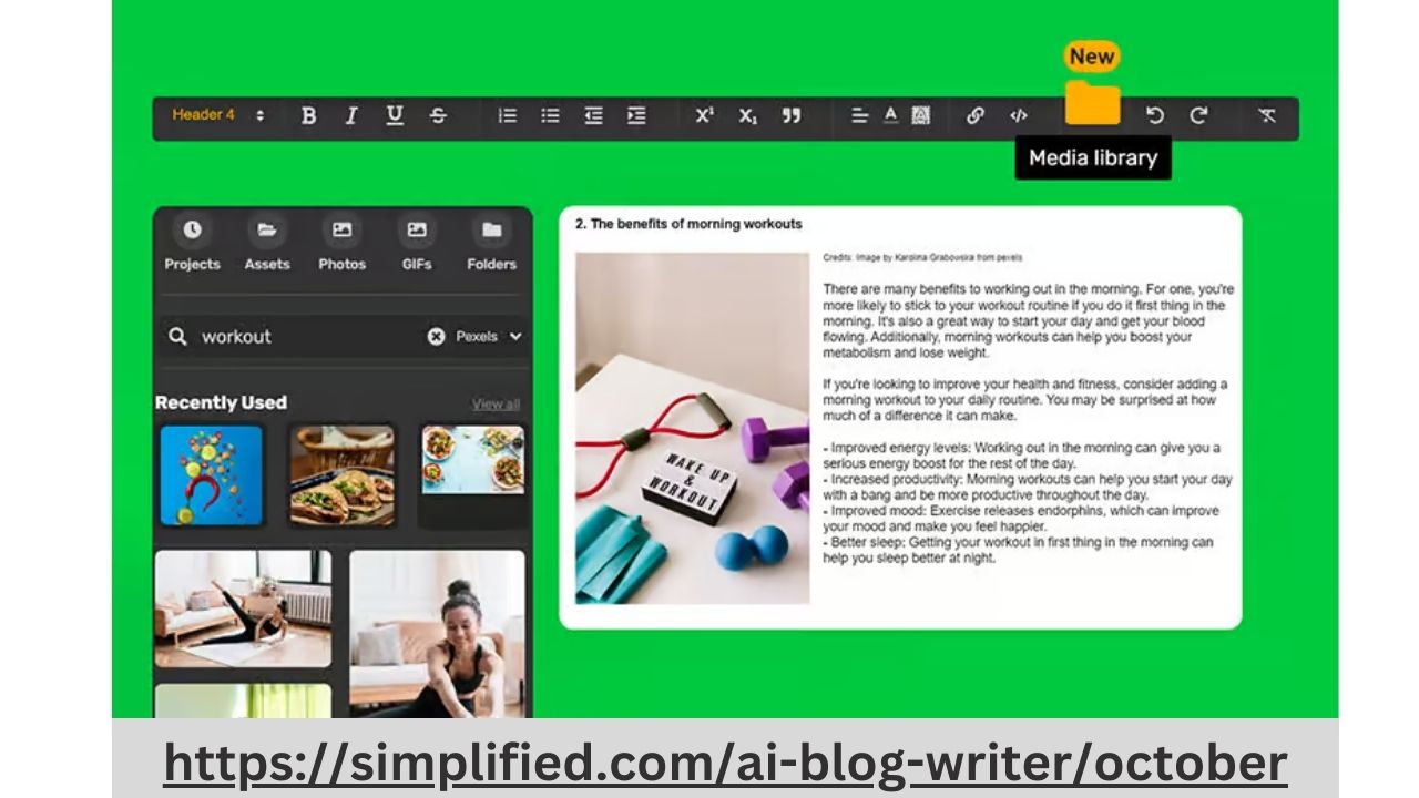 Explore Free Online October AI Blog Writer