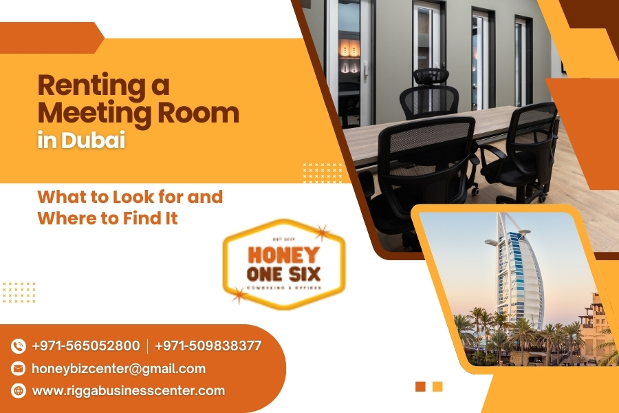 Renting a Meeting Room in Dubai: What to Look for and Where to Find It