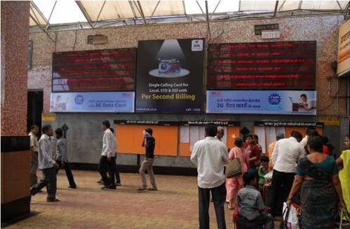Seasonal Advertising Trends at Pune Railway Station
