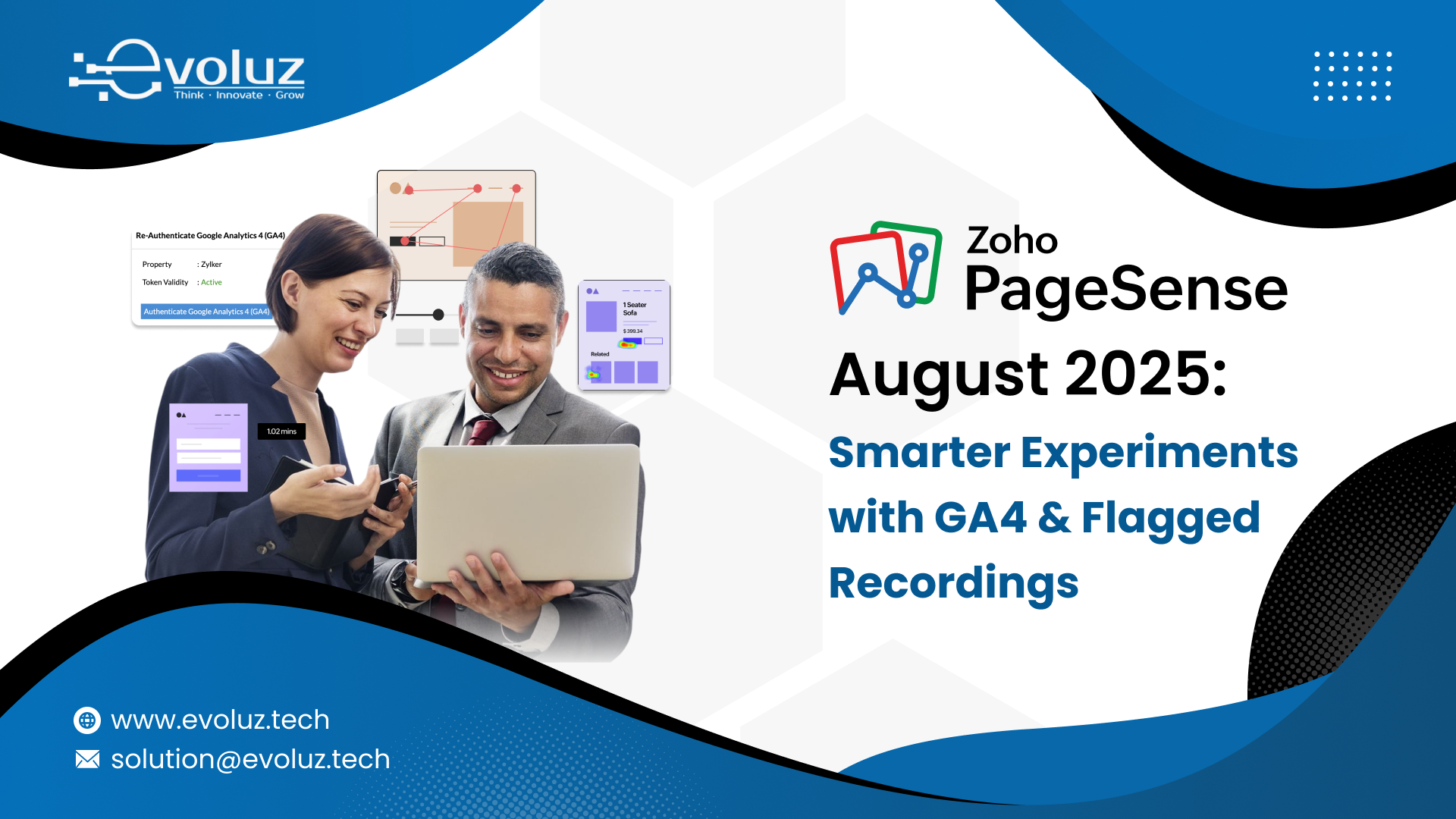  Zoho PageSense: Smarter Experiments with GA4 and Flagged Recordings 