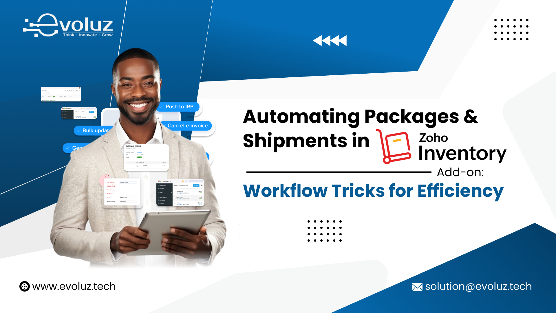 Automating Packages & Shipments in Zoho Inventory Add-on: Workflow Tricks for Efficiency