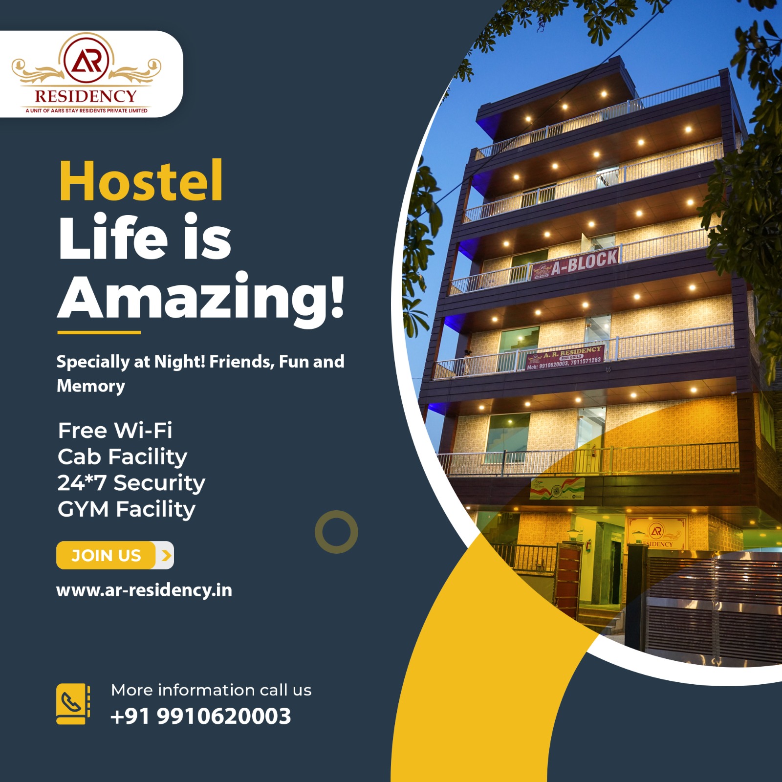 Affordable and Comfortable Hostels in Greater Noida: A Home Away from Home for Students and Professionals