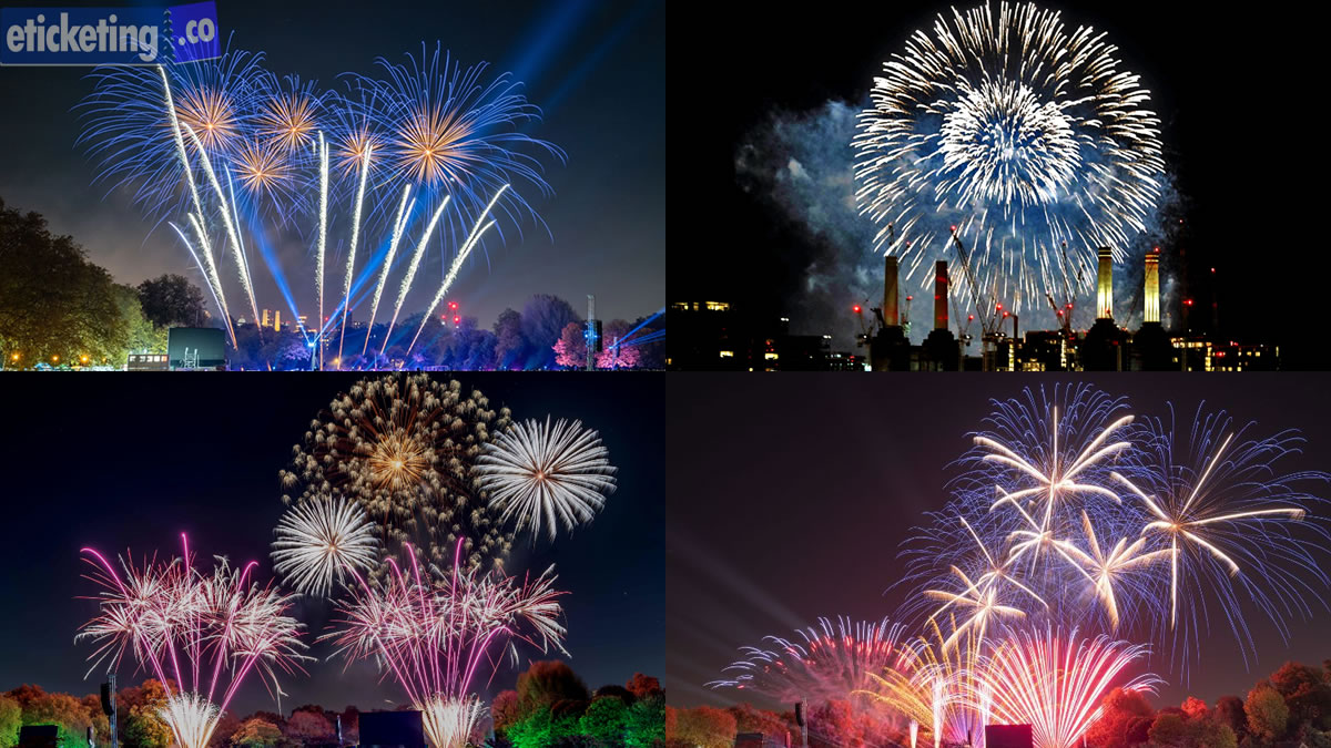 London New Year Eve Fireworks: Pleasurewood Hills Fireworks