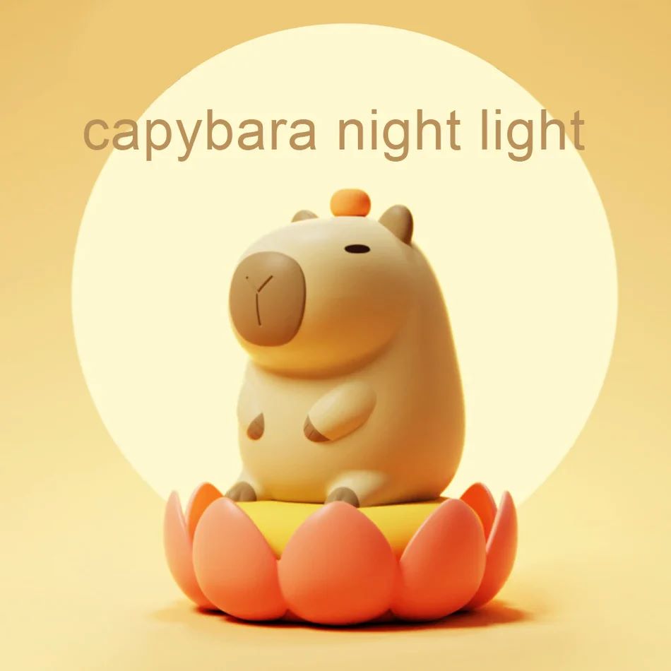 Get Ready for Bedtime: Capybara Night LED Lights on Sale