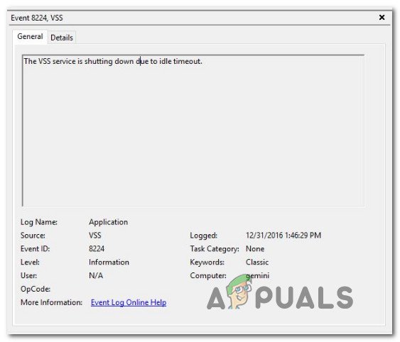 How to Fix ‘VSS Service is Shutting Down Due to Idle Timeout’