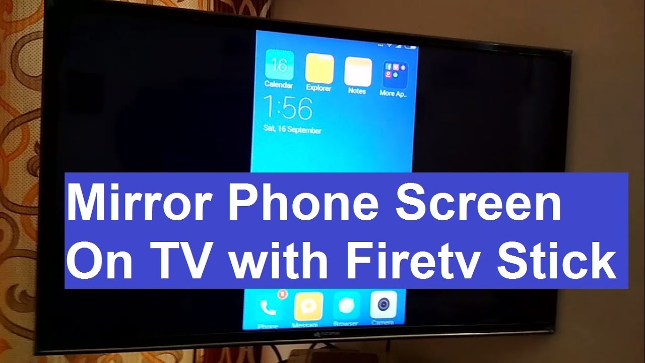 How to Mirror Android Phone Display to Your Fire TV Stick