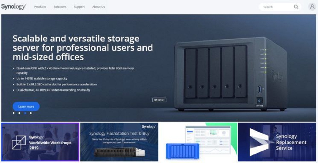 How to Set Up Synology Diskstation DS1019