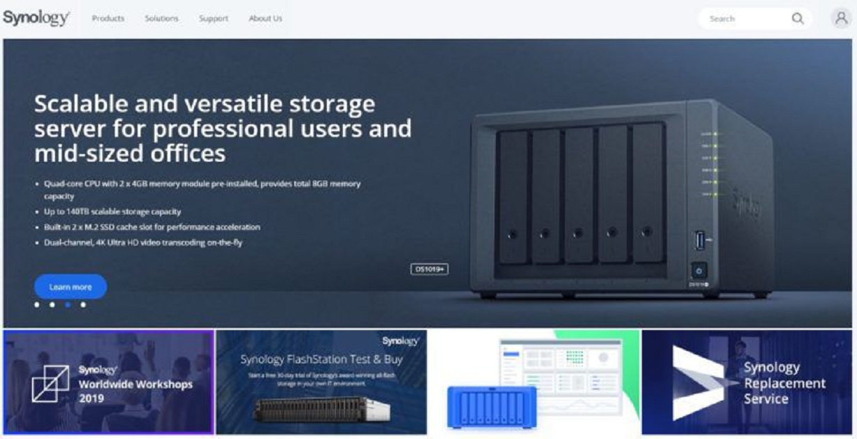 How to Set Up Synology Diskstation DS1019