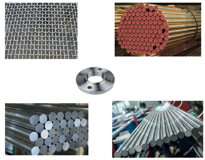 High-Performance Metal Components: Flanges, Bars & Wire Mesh