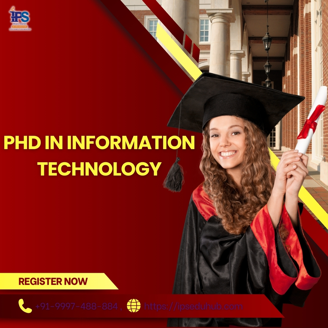 PhD in Information Technology Online Application Process