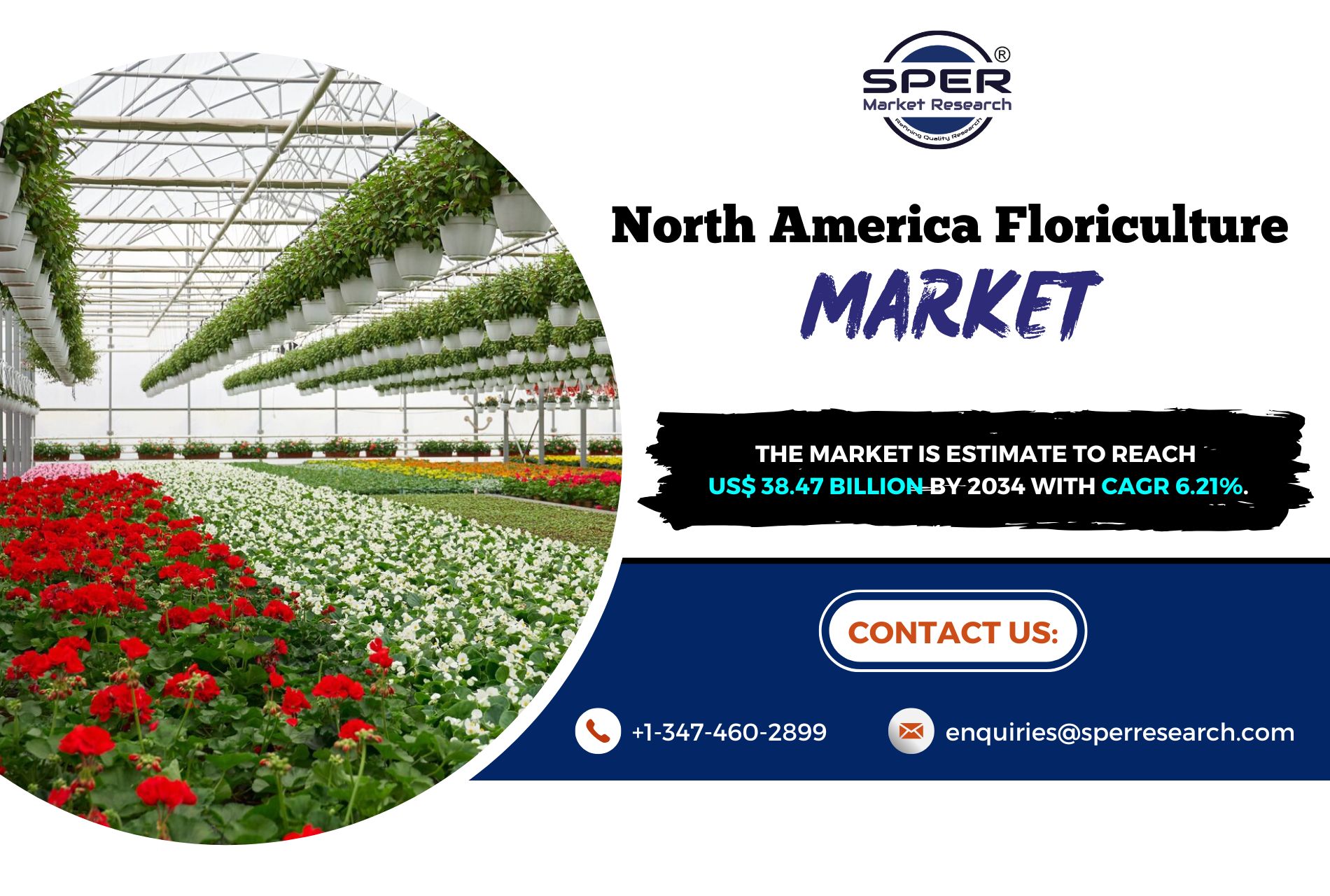 North America Floriculture Market Size, Trends, Growth and Forecast 2034